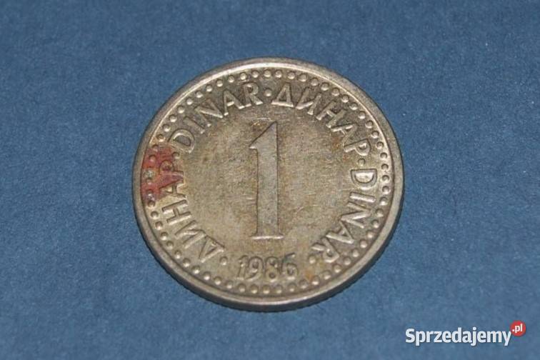 1 Dinar 1986r Moneta Starocia mazowieckie