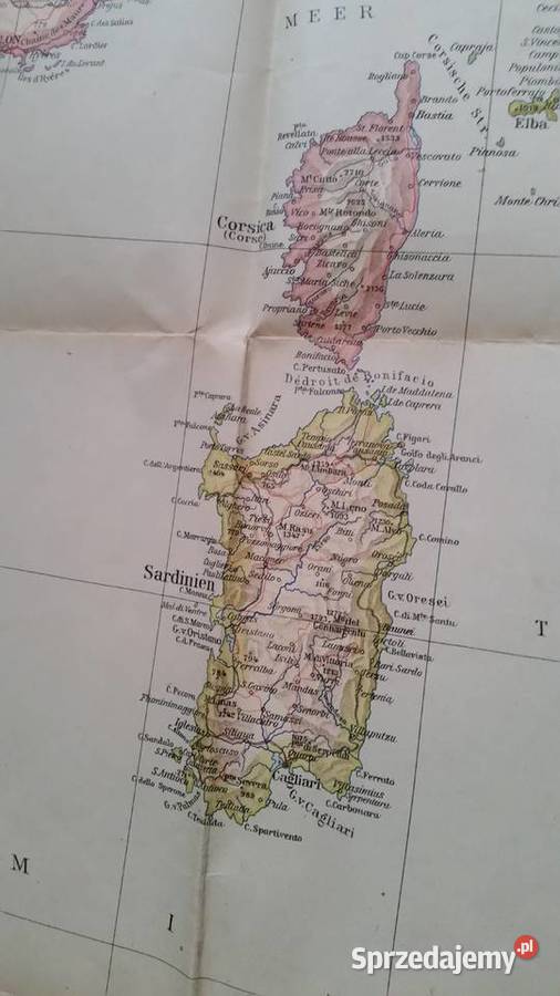 Mapa ITALIEN 12000000 FREYTAGBERNDTs HANDKARTEN Puławy