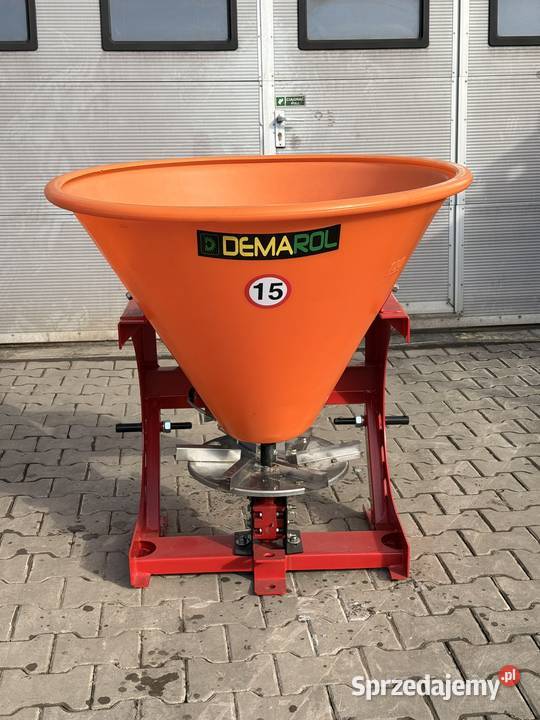 Rozsiewacz nawozu soli piasku lejek