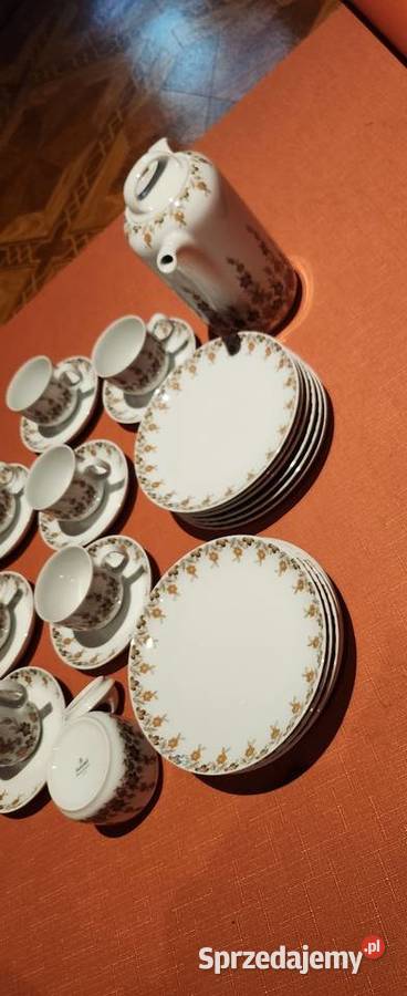 zestaw kawowy porcelanowy Eschenbach Hannover Gliwice