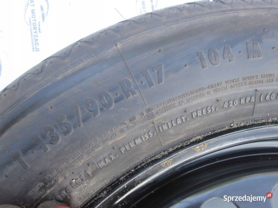 FORD KUGA MK1 MK2 koło dojazdowe 1359017 104M Kielce sprzedam