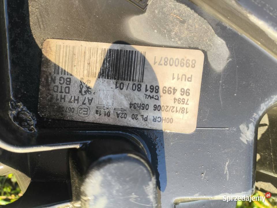 Lampy do Peugeota 207 osobowe świętokrzyskie Jędrzejów