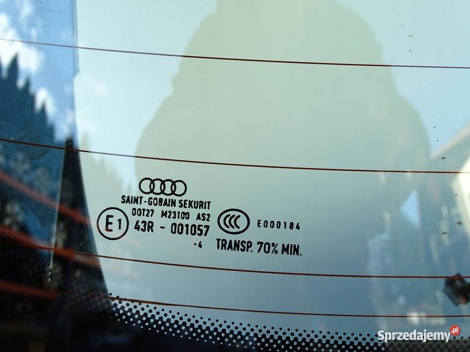 KLAPA TYŁ BAGAŻNIKA Z SZYBĄ LZ7S AUDI A3 8V 5D Klapy bagażnika