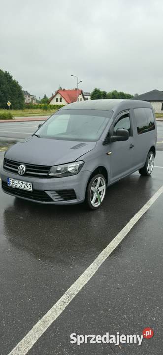 Volkswagen Caddy 2007 16 bLPG hak manualna łódzkie