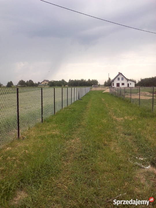 Ogrodzona działka budowlana pod budowę piasek i woda Nidzica