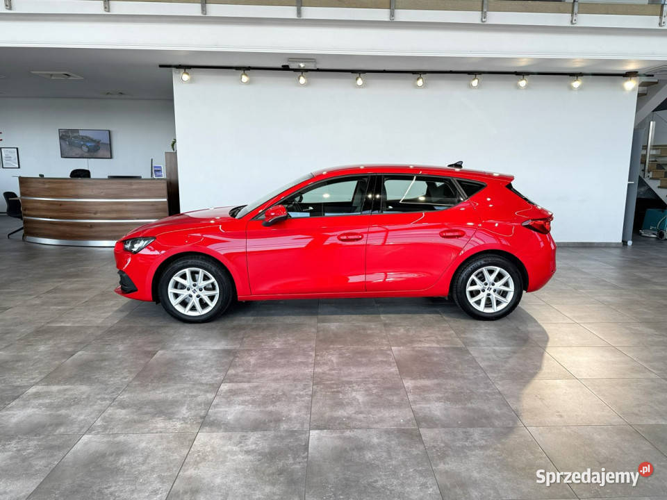 Seat Leon Style 15TSI 130 M6 2021 r salon I ABS małopolskie Myślenice