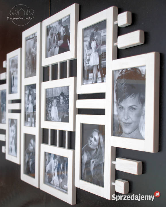 Galeria Multirama z drewna Ramka na zdjęcia Foto