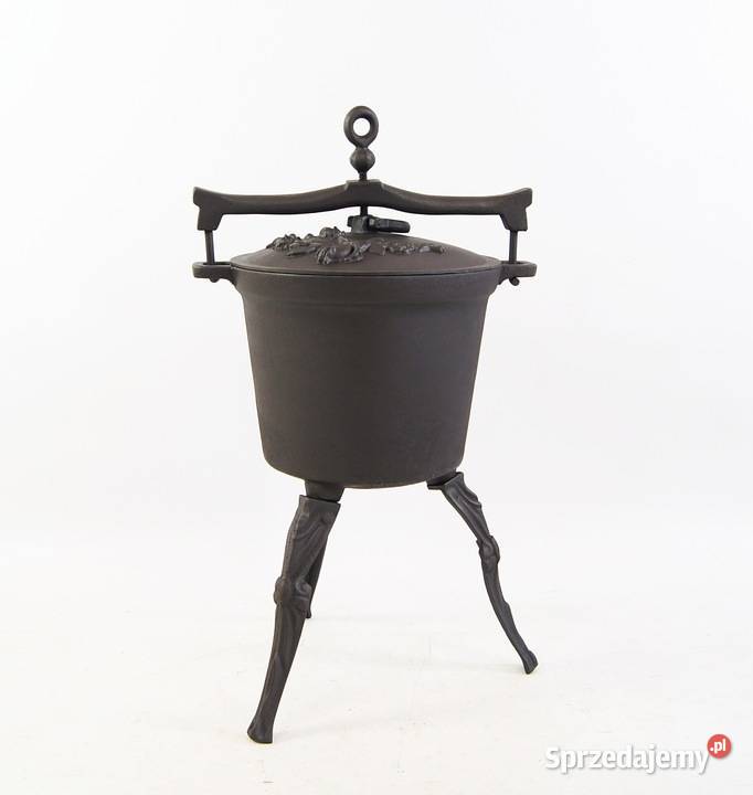 KOCIOŁEK MYŚLIWSKI 15L GARNEK ŻELIWNY POLSKI Radziszów sprzedam
