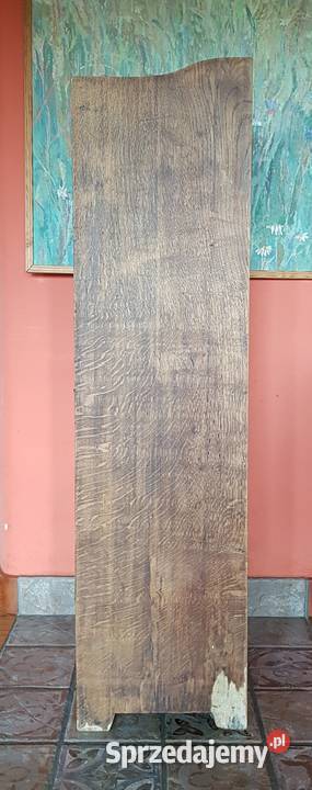 Mała komoda drewniana słupek 136cm Pozostałe łódzkie Zduńska Wola