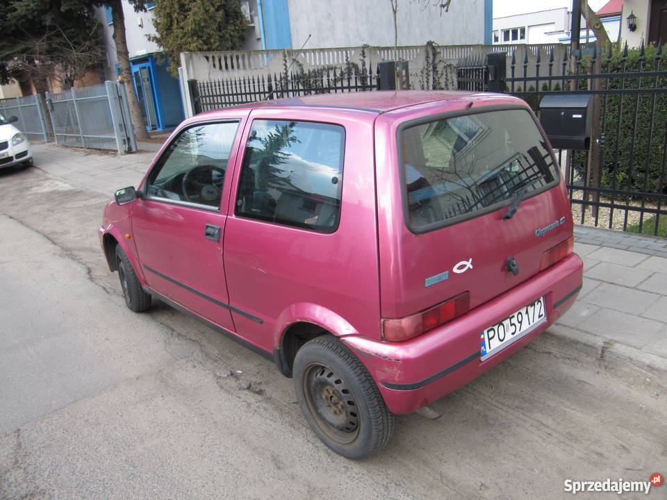 Fiat Cinquecento 900 141120km Poznań sprzedam