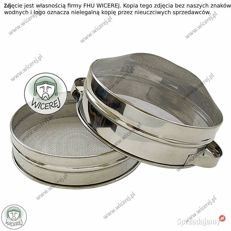 Sito do Miodu śr 23 Podwójne Wypukłe nierdzewne Jaśliska