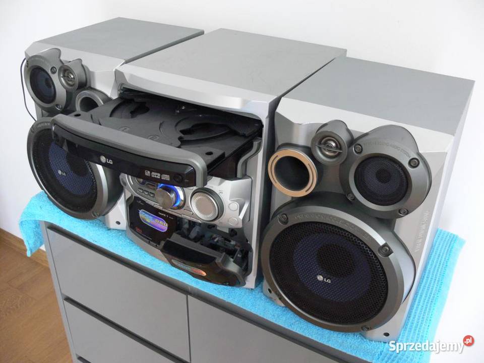 Wieża LG z kol USB mp3 RDS 360 wat sprawna Jasło