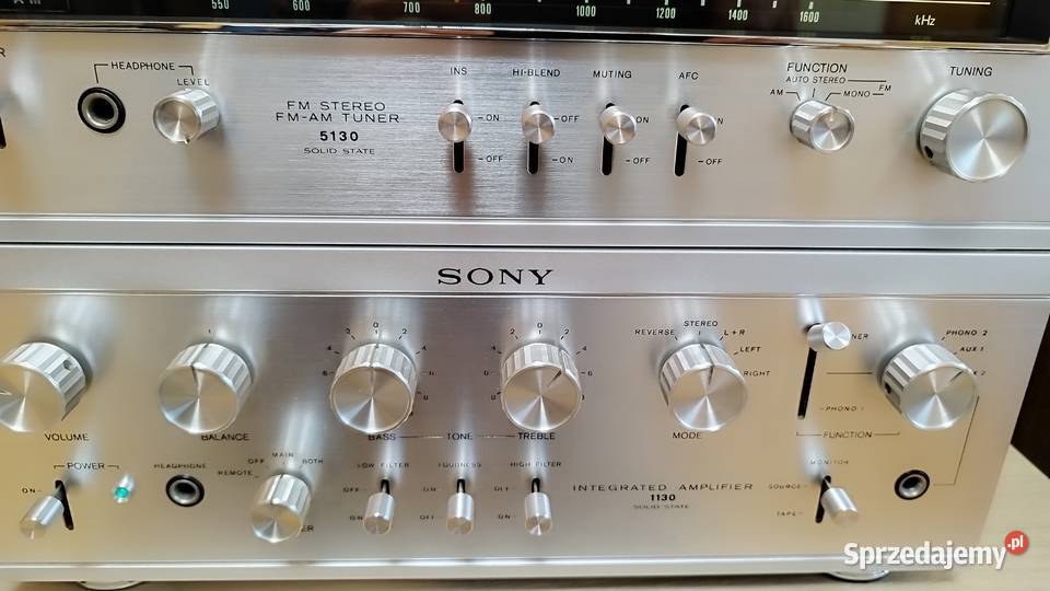 Wieża SONY TA1130 ST5130 TC204 SD Audio małopolskie Tarnów