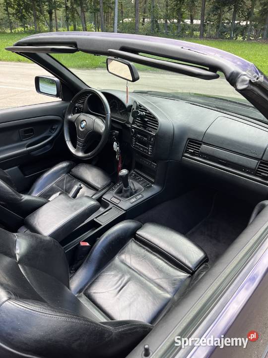 BMW E36 28 Cabrio Technoviolett mpakiet vin benzyna Zagórze