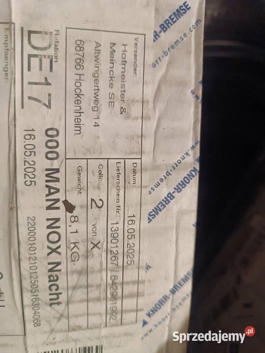 Klocki hamulcowe Scania man Klocki hamulcowe Międzychód