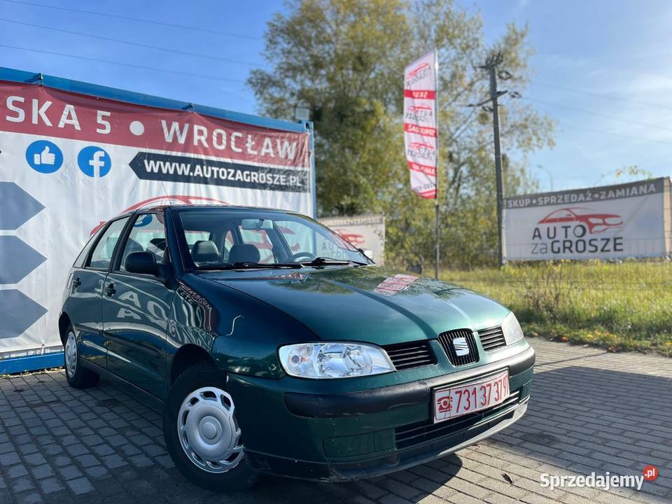 Seat Ibiza 14 BenzynaPolski SalonKsiążka benzyna Wrocław