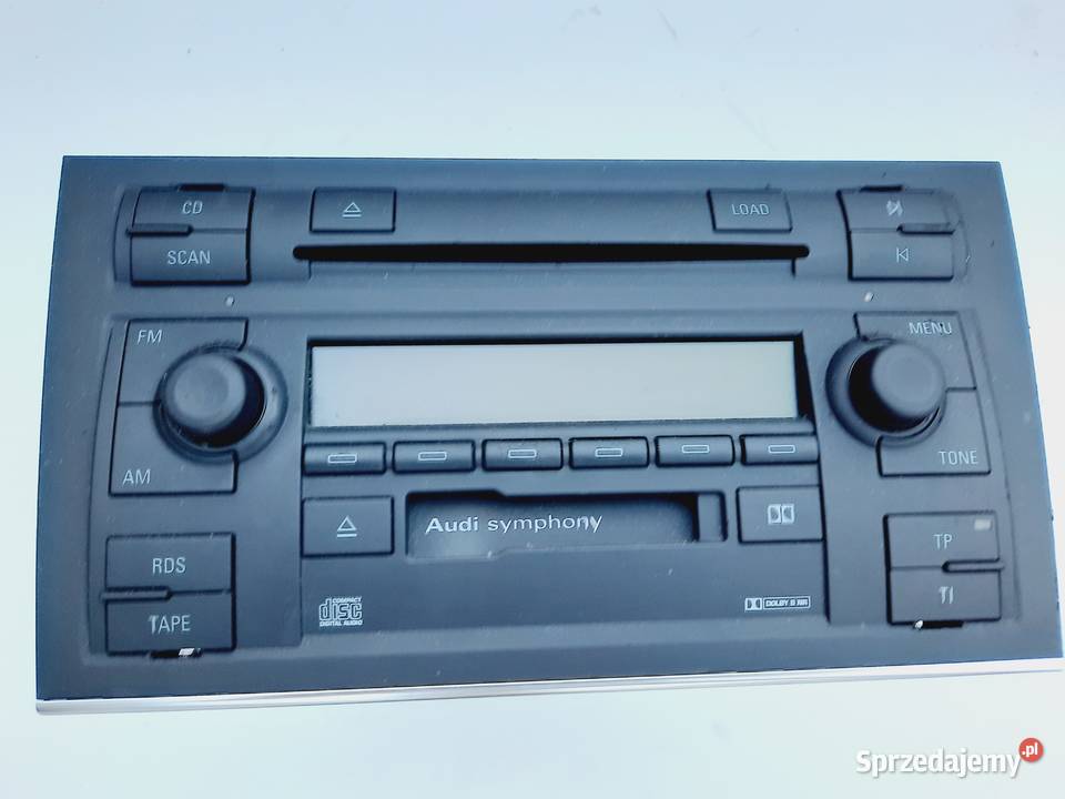 Audi A4 B6 B7 przed liftem Radio 6Cd Kaseta z śląskie