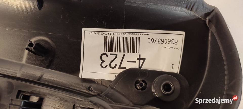 AUDI Q5 8R BOCZEK DRZWI LEWY TYŁ 8R0867303 BC