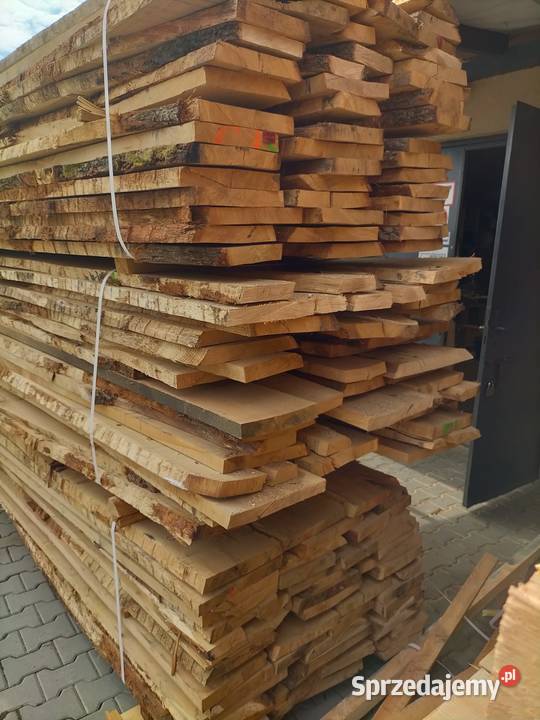 Tarcica deska dębowa 38 mm klasa rustykalna Łabuńki Pierwsze