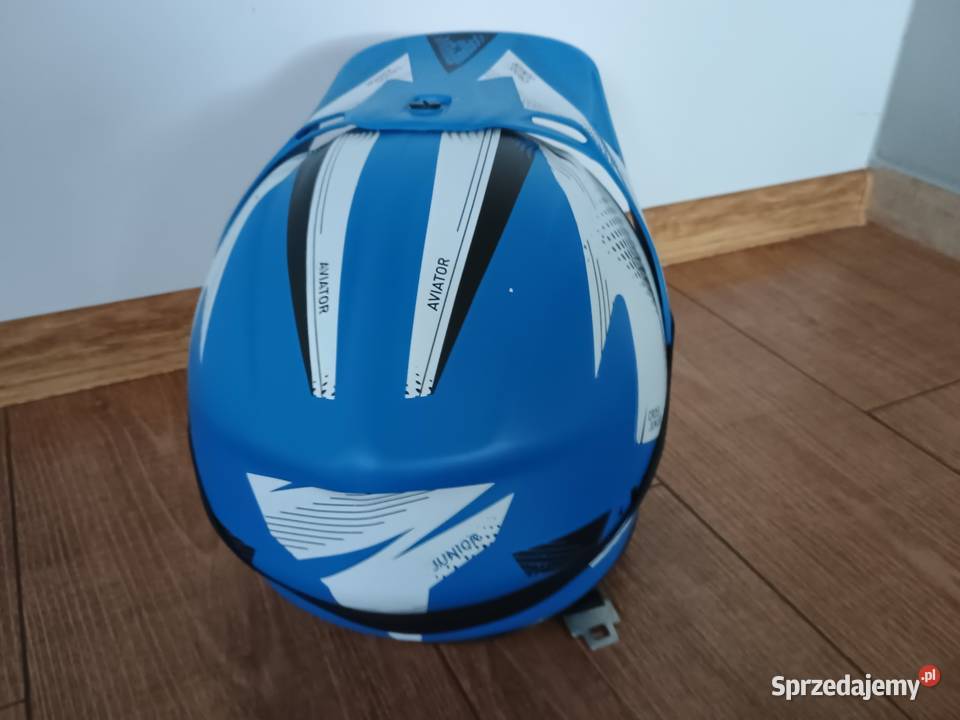 Sprzedam kask aviator z rękawicami Sport i Wypoczynek Aleksandrów Łódzki sprzedam