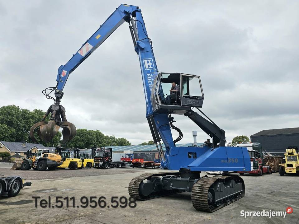 Koparka gasienicowa FUCHS RH 350 8183h Warszawa sprzedam