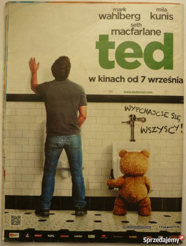 PLAKAT A4 ODWRÓCENI ZAKOCHANI TED BRAVO 2013 Bydgoszcz