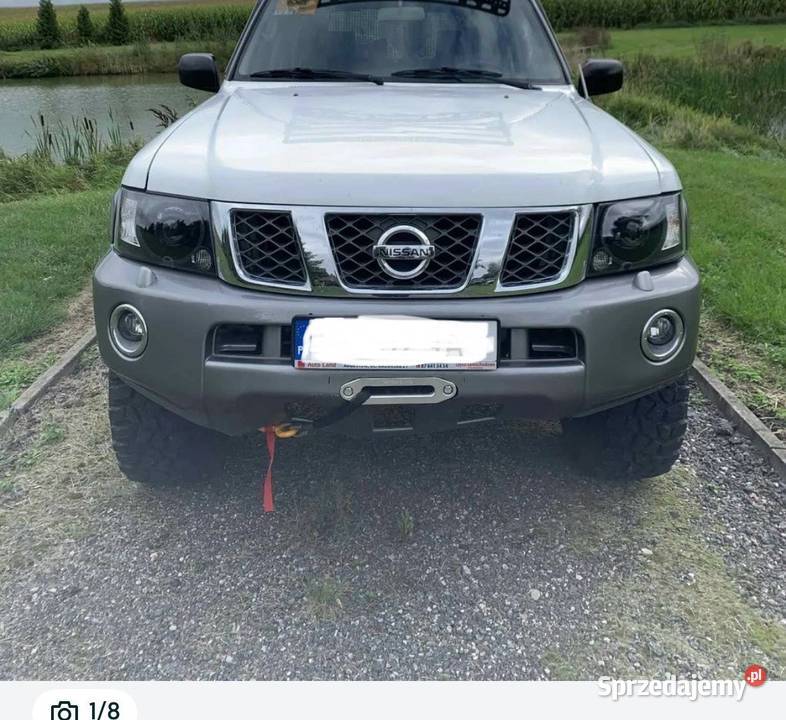 Reflektory Nissan Patrol Y61 GU4 biled Warszawa