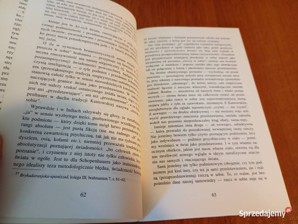 Artur Schopenhauer wobec filozofii Indii Józef Gdańsk