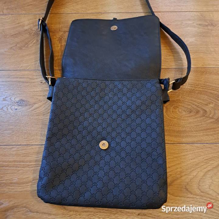 Nowa torebka listonoszka z monogramem db 27cm dolnośląskie Domaszczyn sprzedam