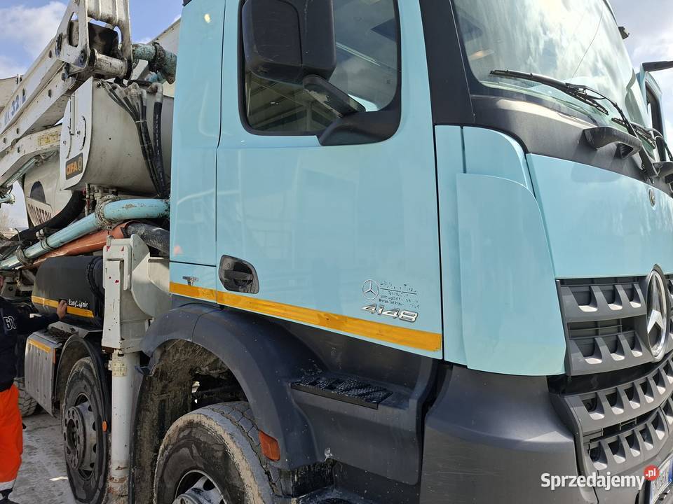 Gruszkopompa Mercedes Benz 4148 zabudowa CIFA