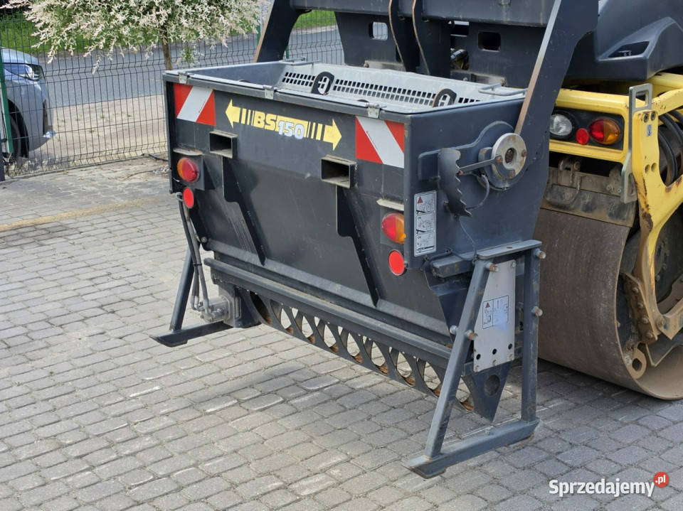 walec Bomag BW 154 AP4i AM rozsiewacz BS150 Skępe
