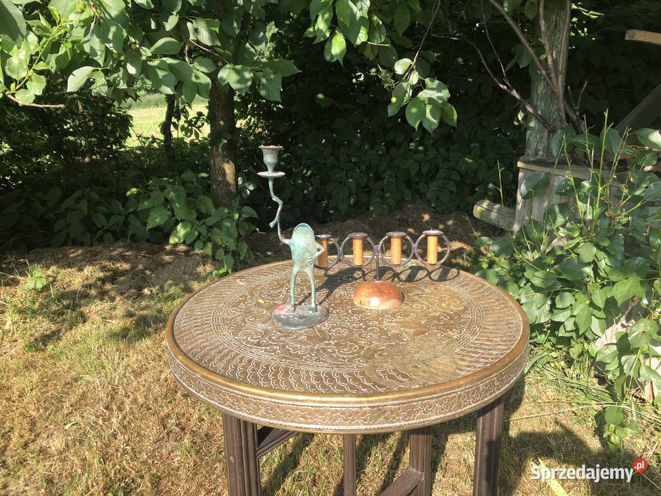 antyki świeczniki Obory