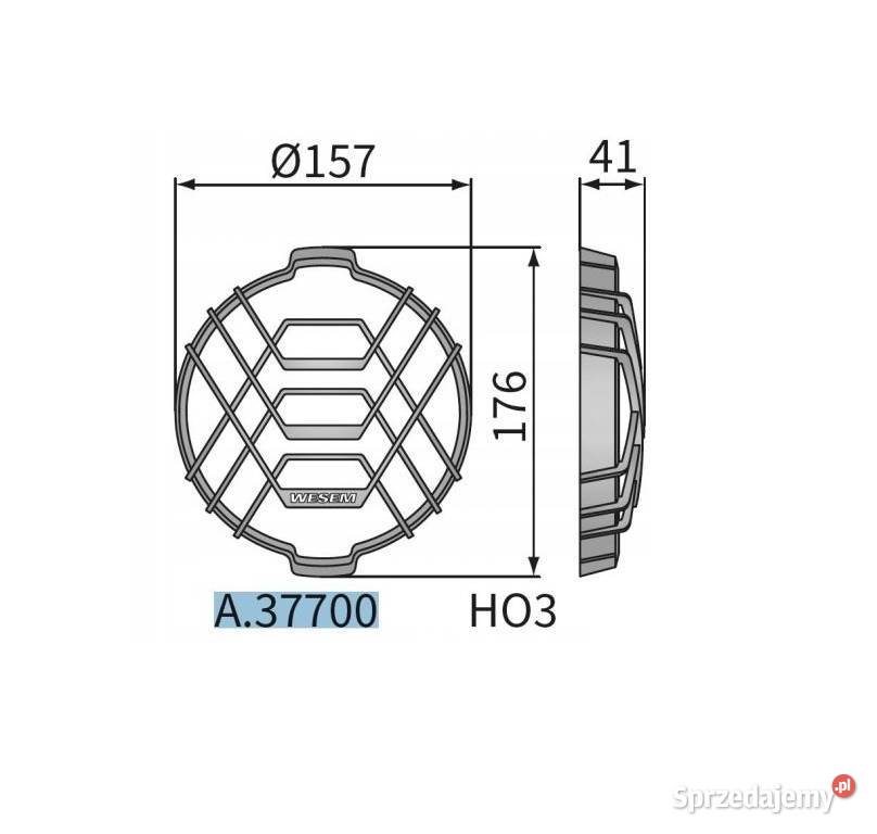 Kratka reflektora LP H03 osłona WESEM A3770001 Trzciana sprzedam