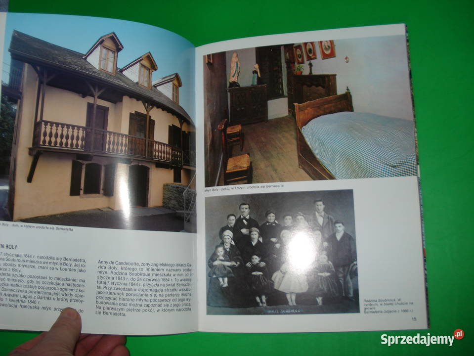 Książka Lourdes wersja Polska Warszawa