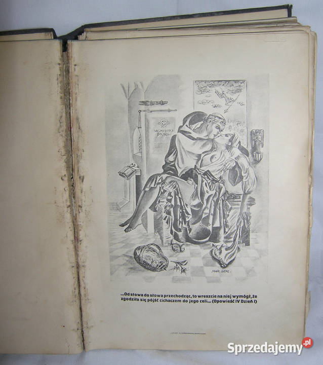 Dekameron G Boccaccio 1930rJSzD Bartków