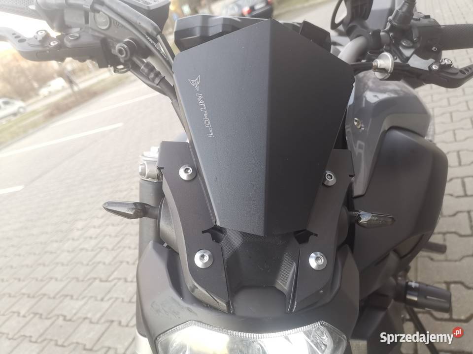 Yamaha MT07 na A2 Odblokowana Niski Przebieg naked mazowieckie Warszawa sprzedam