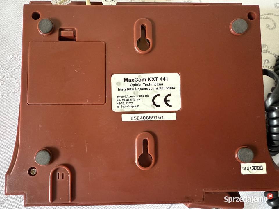 Telefon Stacjonarny Retro MaxCom KXT 441 Vintage Elektronika