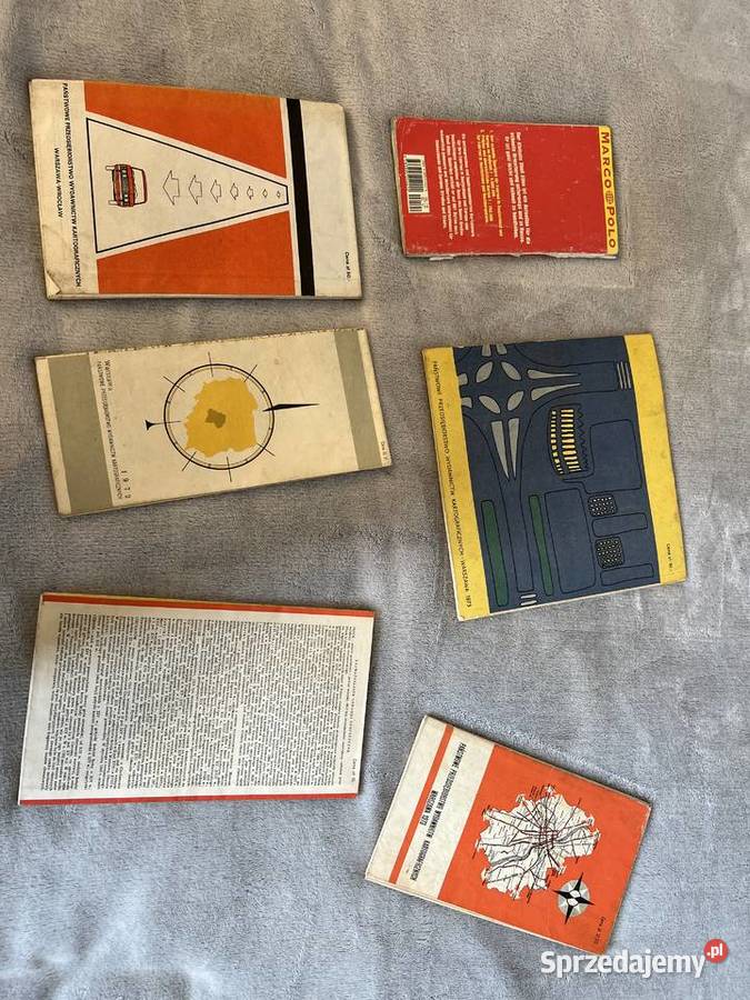 Mapy atlasy plany z PRL mapa atlas plan HIT Jasło