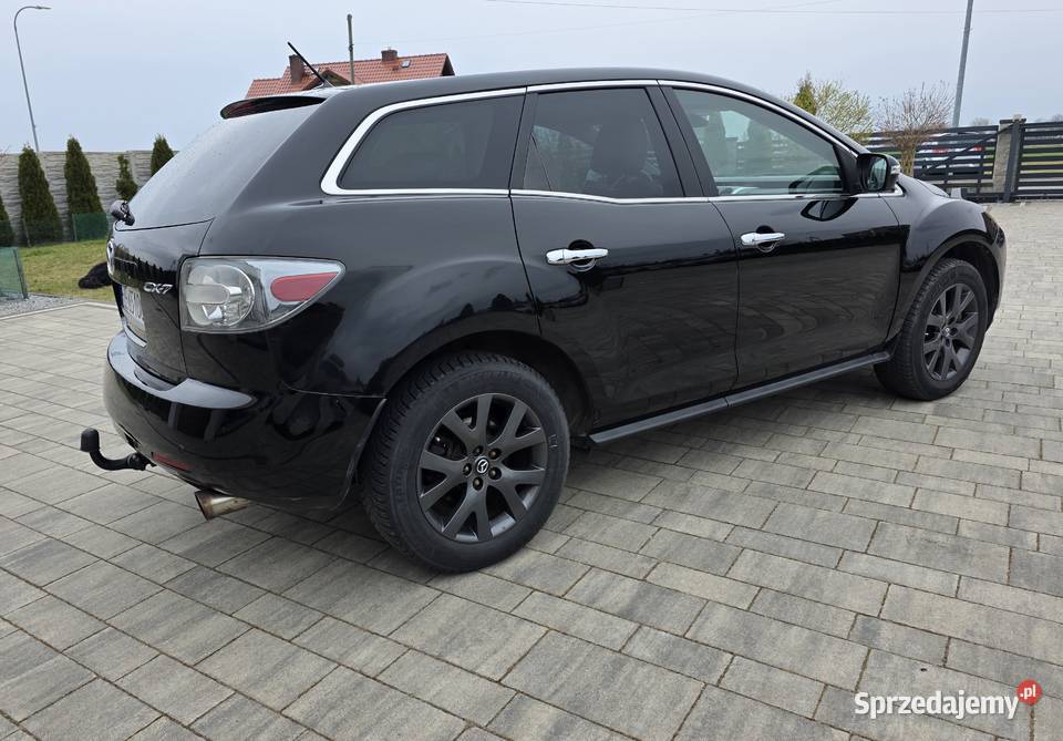 Mazda CX7 4x4 23Turbo Bezwypadkowa Zamiana wielofunkcyjna kierownica lubuskie Skwierzyna