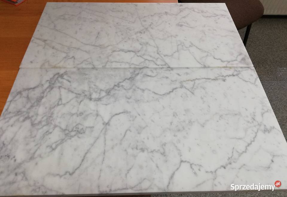 Marmur CARRARA BIANCO 60x30x2 mat Przemyśl sprzedam