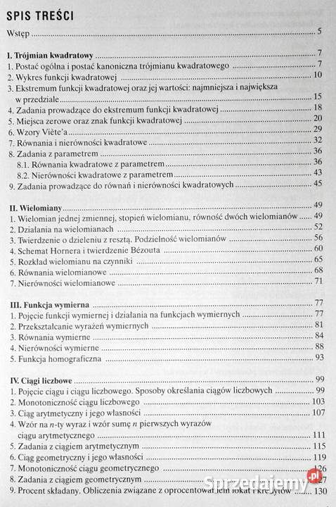 Matematyka 2 Podręcznik Zakres podstawowy Henryk Rok wydania 2003 Chełm