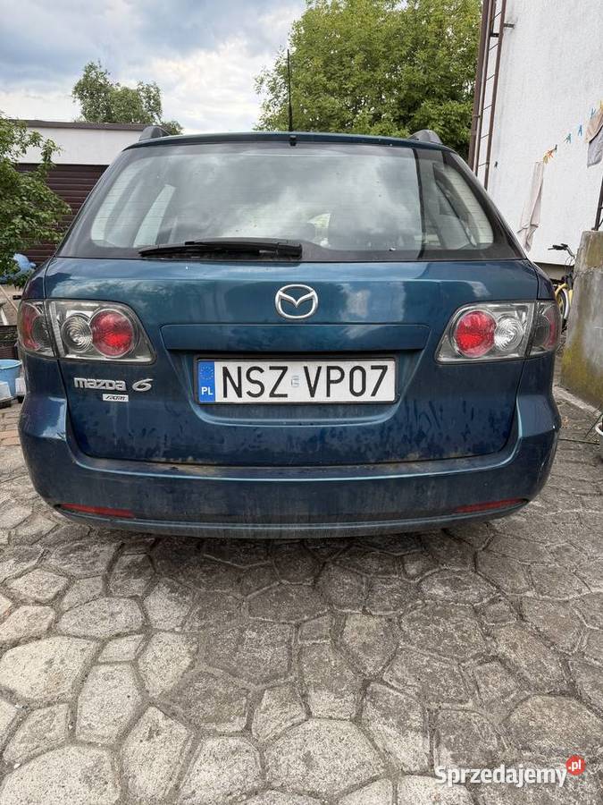Mazda 6 2007 warmińsko-mazurskie Szczytno