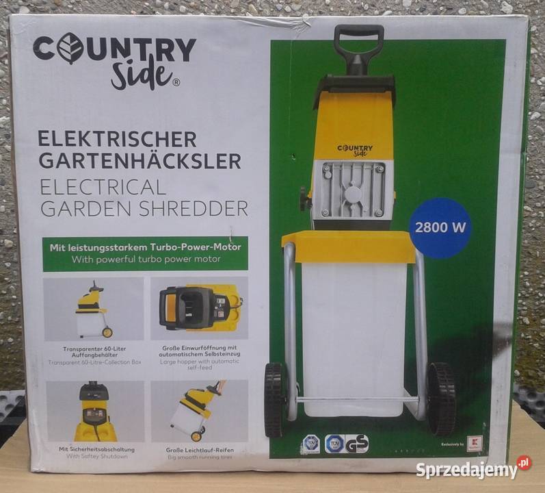 Country Side ROZDRABNIACZ rębak elektryczny Wołczyn