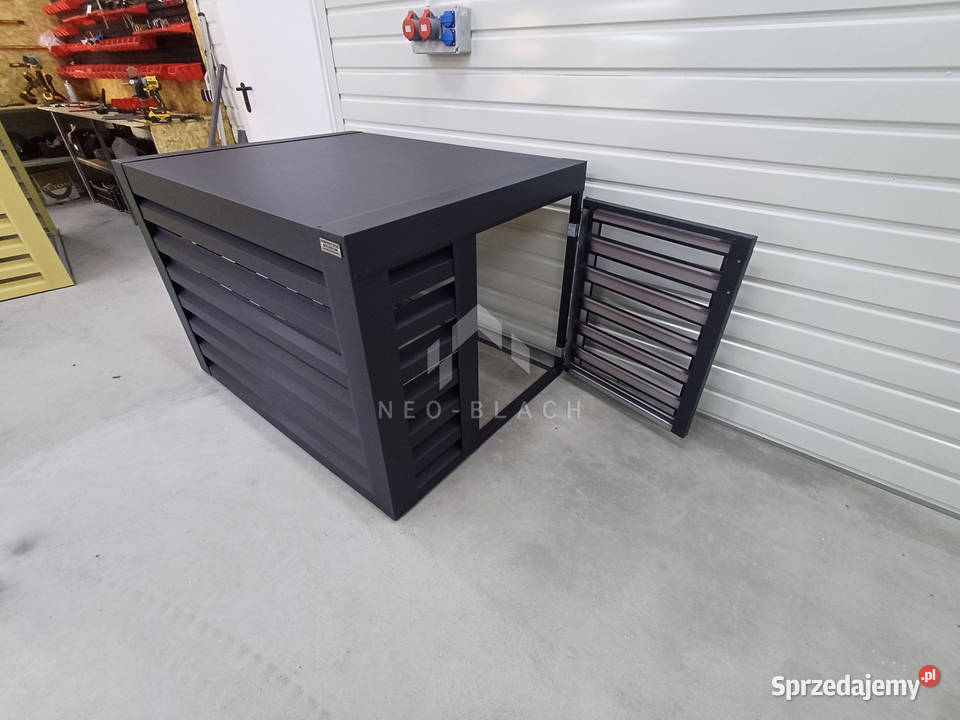 Osłona pompy ciepła 100x60x70 antracyt Zabudowa Turek