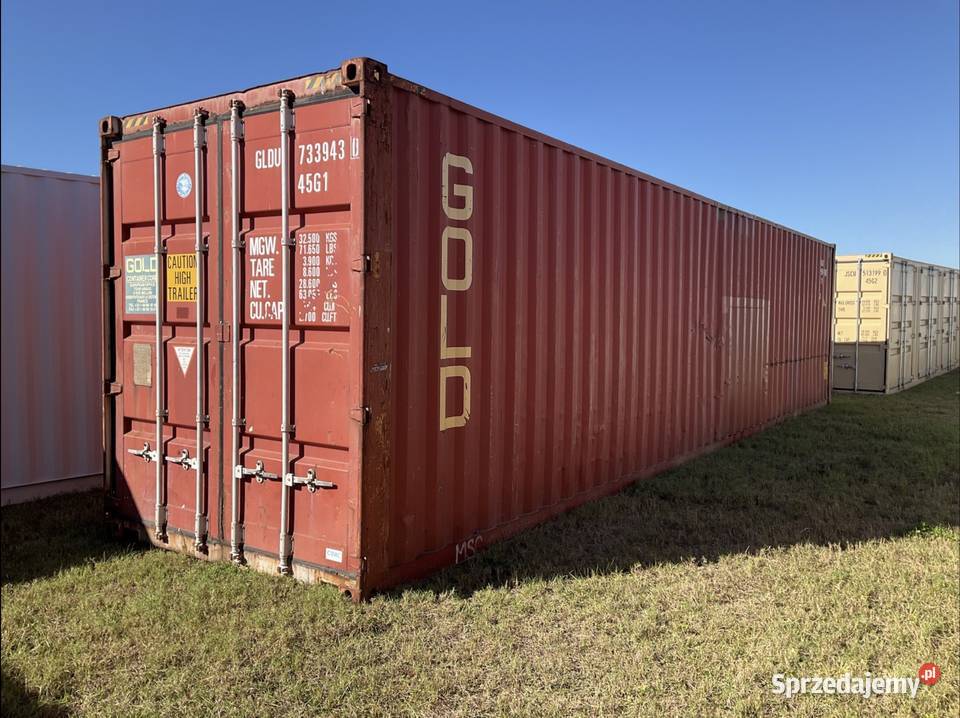 Kontener morski magazynowy 40HC 12 metrowy Ostrów Wielkopolski
