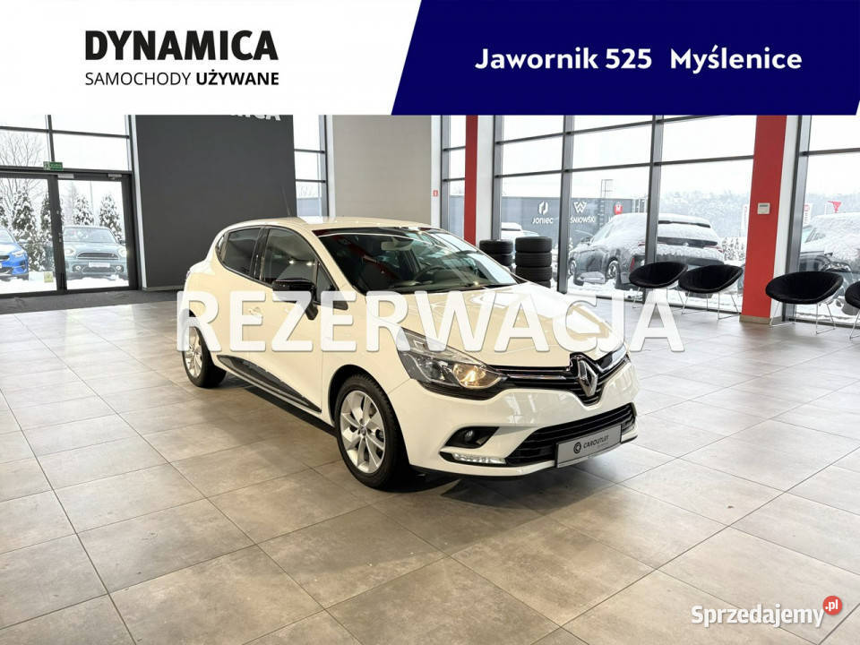 Renault Clio Limited 09TCe 90 M5 2017 r salon VAT marża Myślenice