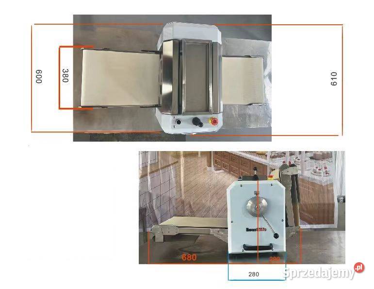 Mała wałkowarka wałkownica walcarka do ciasta Gastronomia Zielonka sprzedam
