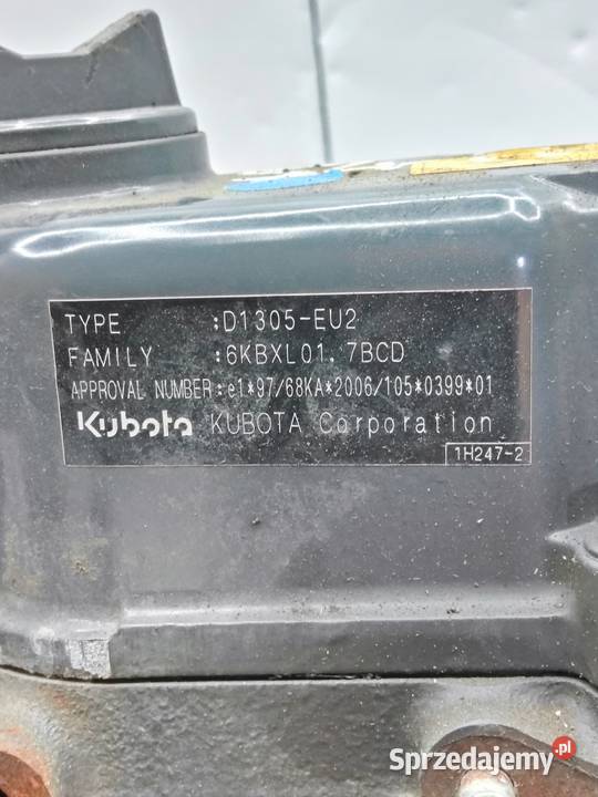 Silnik Kubota D1305EU2 Kompletny Sprawny Opole Lubelskie