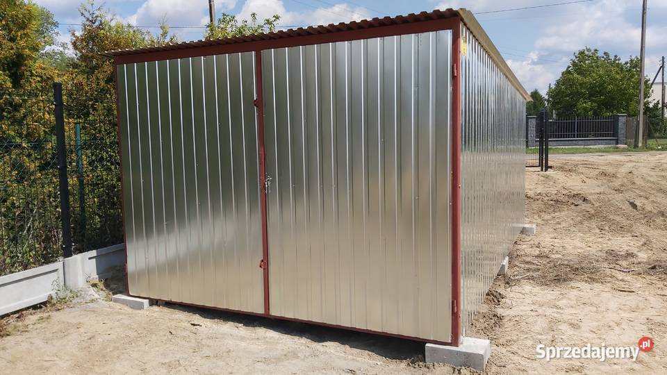 Garaż Blaszany Blaszak Garaże Blaszane Wiata Prażmów
