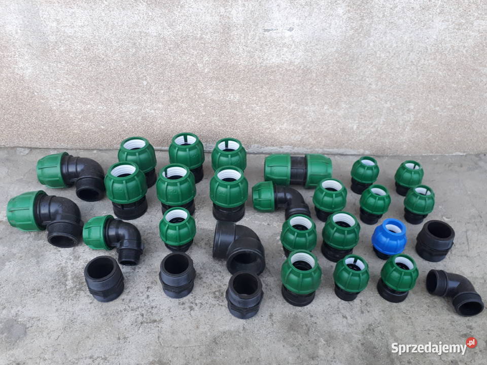 Złączka skręcana kolanko PE 32 40 50 mm lubelskie